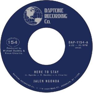 Jalen Ngonda - Here To Stay / If You Don't Want My Love  7-INCH SINGLE